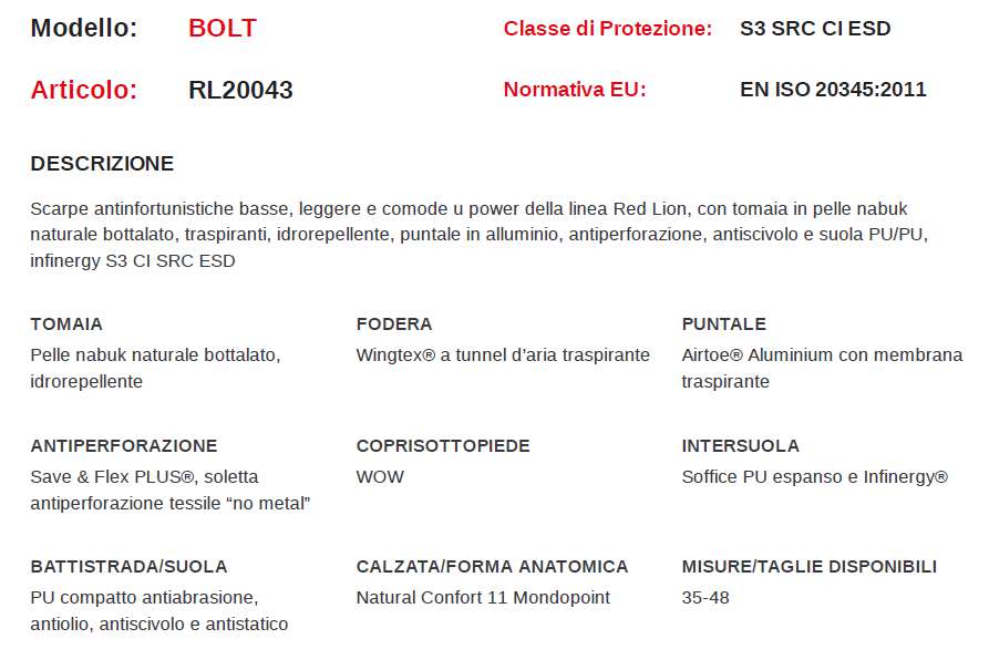 SCARPA BOLT S3 SCAM  TG 38