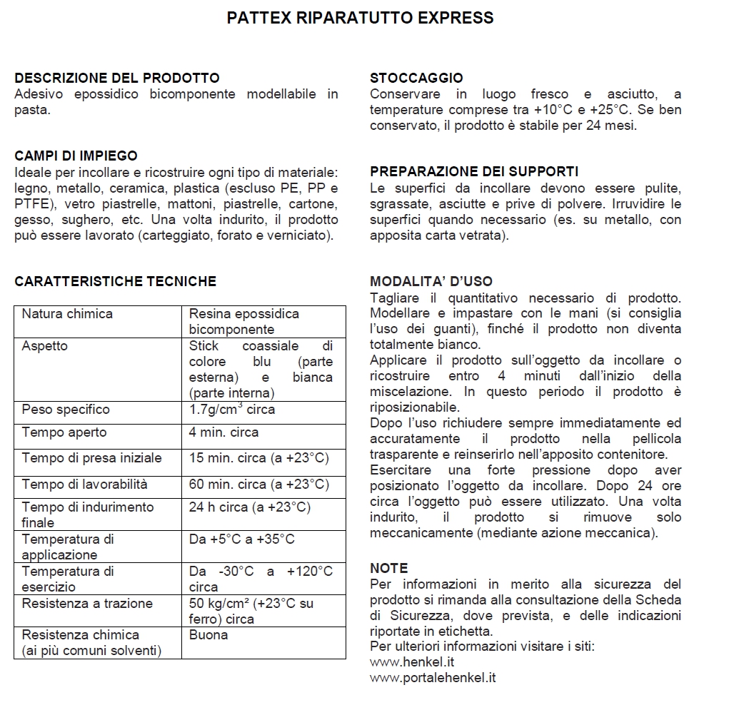 PATTEX RIPARATUTT/EXP MONO