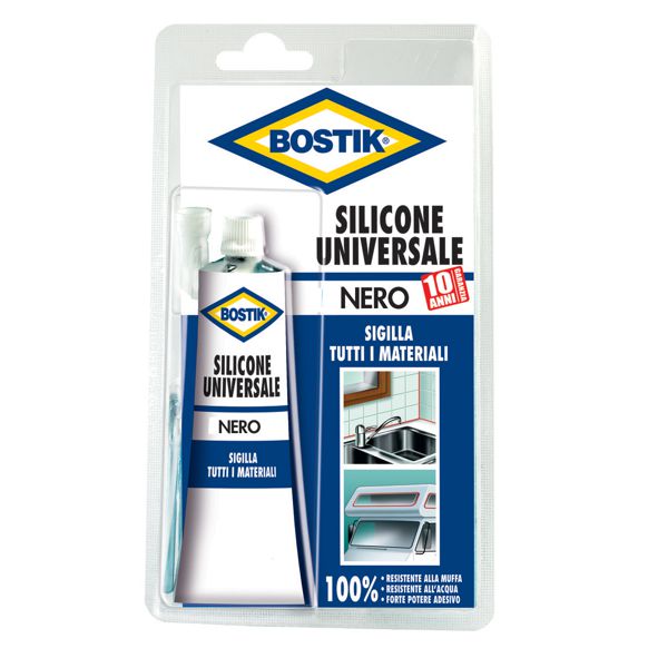 SIL BOSTIK UNI NERO  BLIST