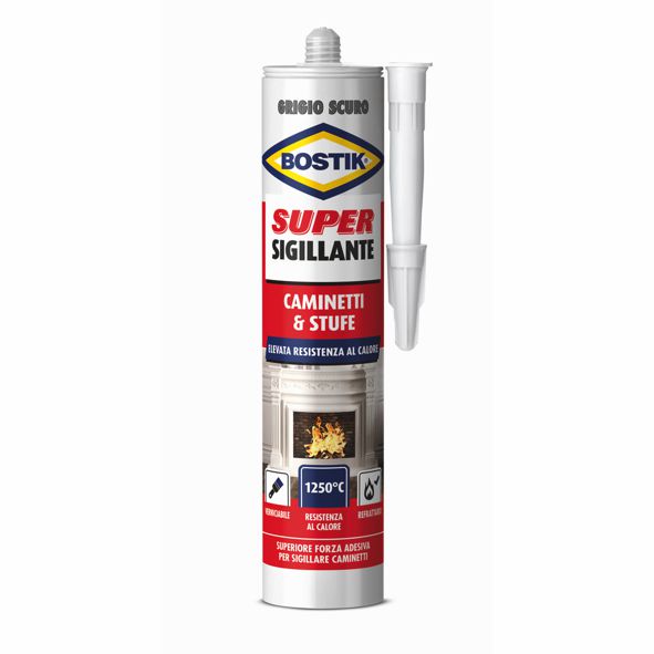 SIL BOSTIK CAMIN/STUFE GRI