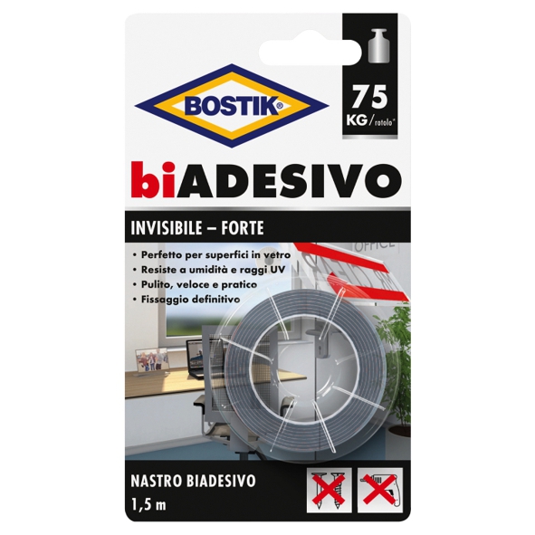 BIADESIVO INVISIBILE 19MM 