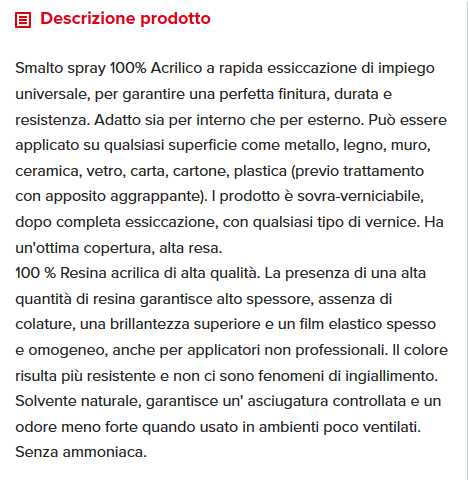 SMALTO ANTICH. ANTRAC 400M
