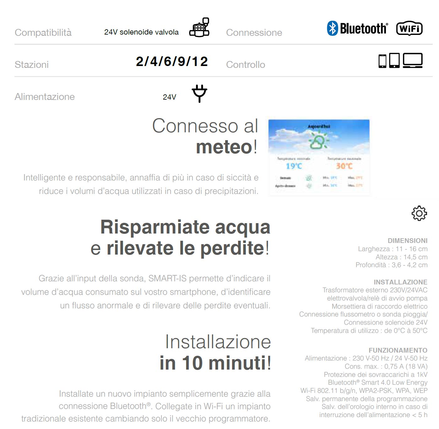 CENTR BLUET/WIFI 6ST C/TRA