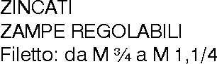 SUPPORTO x IRRIG FIL  3/4 
