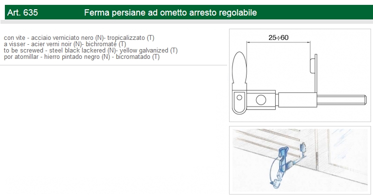 FERMA SCURO OMETTO NERO   