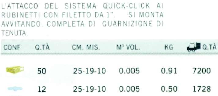 PRESA RUBINETTO 1         