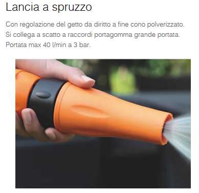 LANCIA A SPRUZZO BIG 1"   
