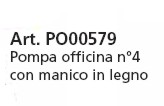 POMPA X BICI N?6 diametro 40 H71CM
