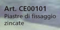 PIASTRE FISSAGGIO CESTINI 