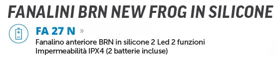 FANALINO ANT BIA 2LED 2F  
