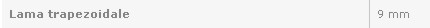 SET 10 LAME CUTTER 9 MM   