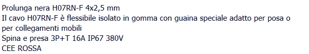PROL LIN CANT ROS 30MT CEE