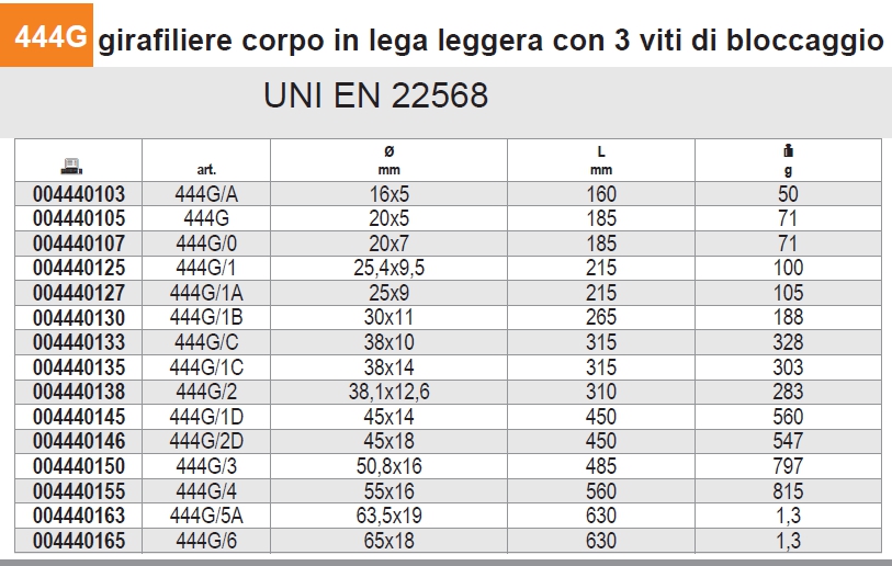 444G/1B GIRAFIL 30X11 L265