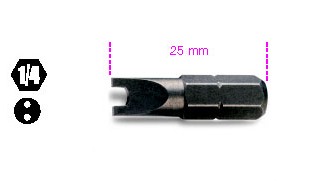 861SP INSER SPANNER 1/4 6 