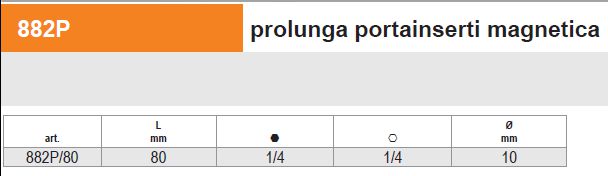 882P PROL PORTAINS MAGN1/4