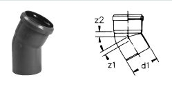 CURVA PLAST diametro  90 30?      