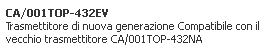 TRASMETT. CAME 2CH 433MHZ 