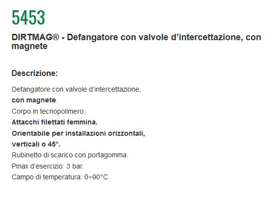 DEFANG. DIRTMAG 3/4 C/VALV