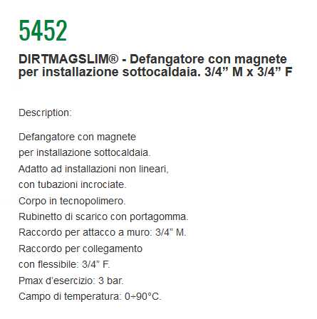 DEFANG C/MAGNETE 3/4 MF   