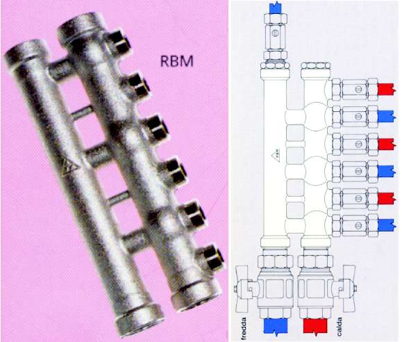 COLLETTORE MONOBL. M6  1" 