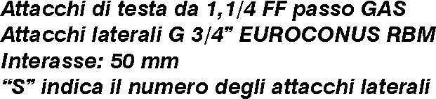 COLLETTORE S4 x 3/4  1,1/4