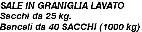 SALE GROSSO ESSICATO ALIME
