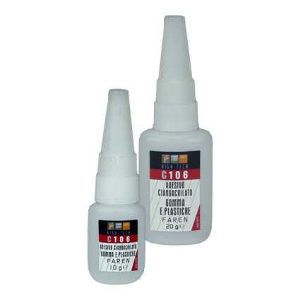 C106 CIANACRILATO GOMME 20