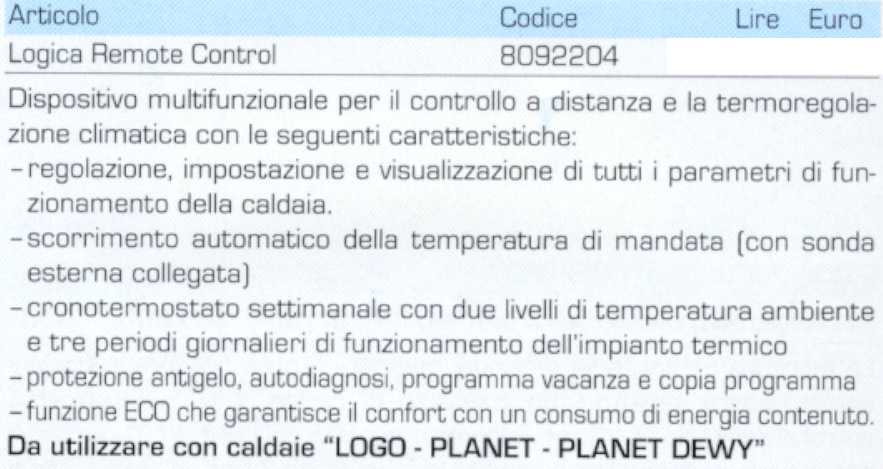 LOGICA REMOTE CONTROL PLAN