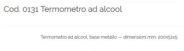 TERMOMETRO METALLO -20+50?