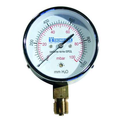 MANOM GAS diametro 63 1/4 0-100MBA