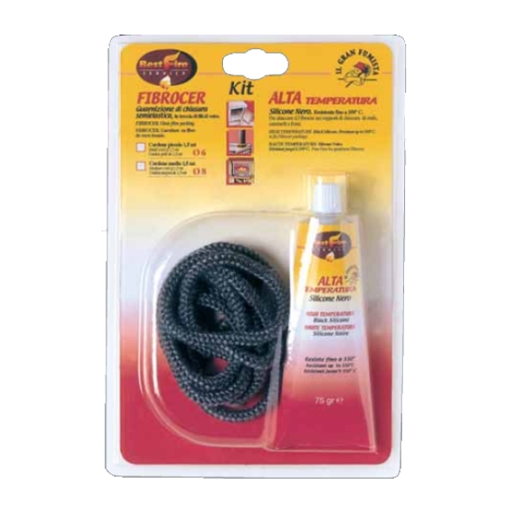 KIT FIBRAVETRO   STUFA diametro 6 