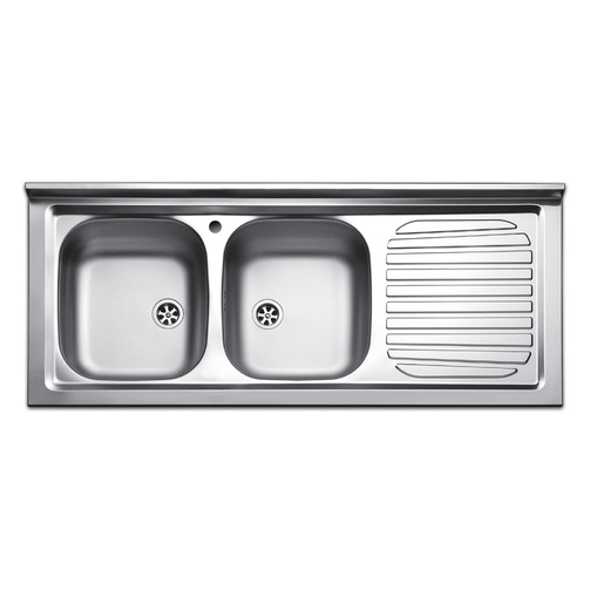 LAVELLO INOX SC/DX  120X50