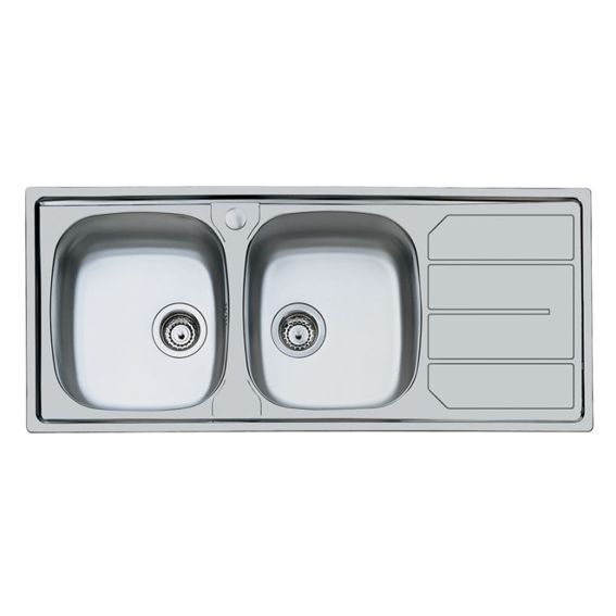 LAVELLO INOX 116X50 BUC.SX