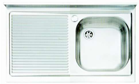 LAVELLO INOX SC/SX  100x50