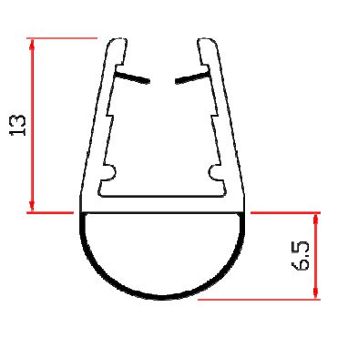 GUARNIZ TOND X CRIST 6/8MM