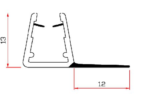 GUARNIZ CRI 6/8MM BAFFO 12