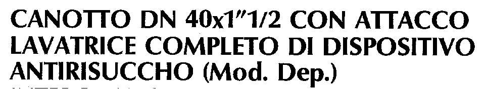CANOTTO ATT/LAVAT 40x1,1/2
