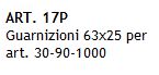 GUARNIZIONE BATTERIA 63X25