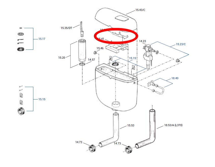 LEVA CASSETTA AQUABOX MONO