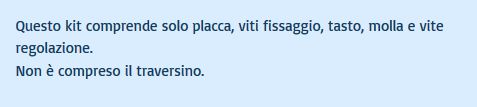 PLACCA COMPLETA BIA  12PHD