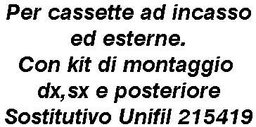 GUARNIZ X CURVA CASS UNICA