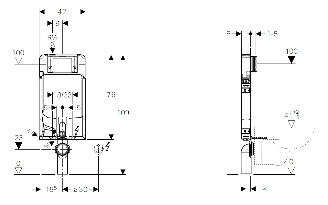 COMBIFIX ITALIA SIGMA8 WC 