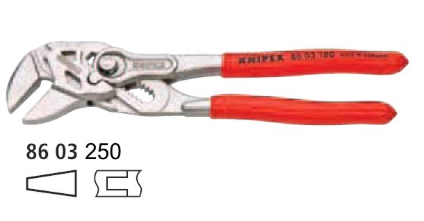 PINZA CHIAVE B/LISC MM 250