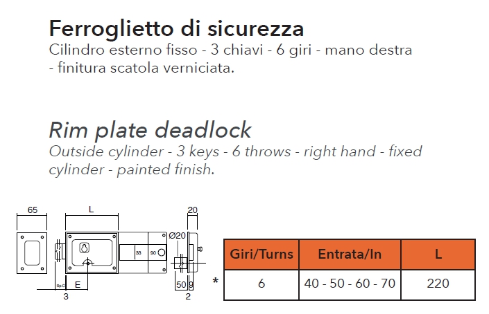 FERROGLIETTO WALLY 40  270