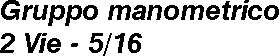GRUPPO MANOM 2VIE R410-R32