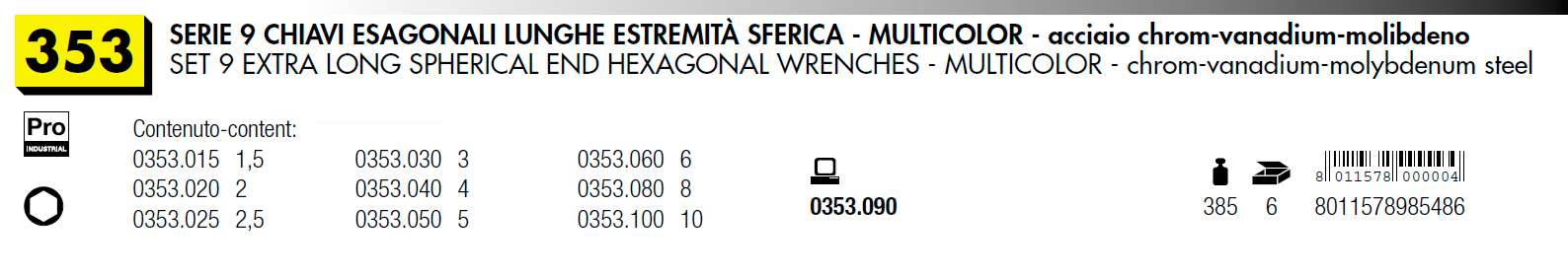 SERIE 9PZ CHIA ESAG SF COL