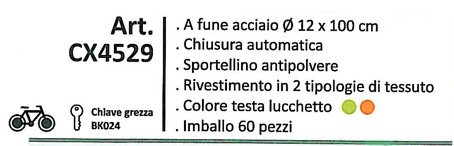 FUNE ACC RIV/TES 12X100COL