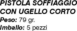 PISTOLA SOFF AP/1 1/4 F UC