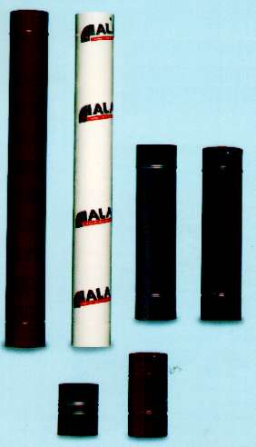 TUBO PELLET H50  diametro 80  DEMA