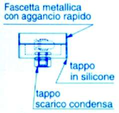 TAPPO SILICxSCAR C/FAS diametro 80